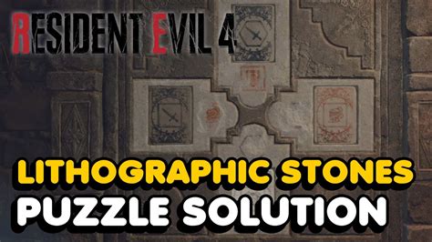 lithographic stone puzzle re4 remake.